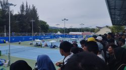 Masyarakat Antusias Nikmati Pertandingan Semifinal Tenis PON 2024