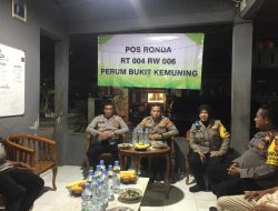 Jalin Silaturahmi, Polsek Setu gelar “Ngopi Kamtibmas” bersama Masyarakat