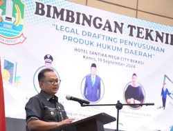 Pemkot Bekasi selenggarakan Bimtek Penyusunan Produk Hukum Daerah