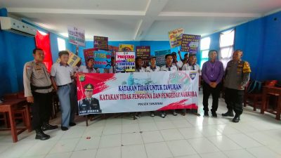 Berikan Penyuluhan kepada para pelajar, Polsek Sukatani gelar Kegiatan Police Goes To School