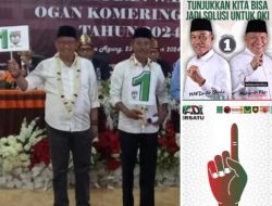 Raih Nomor Urut 1 Paslon JADI Menang Sejak Awal