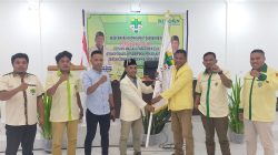 Foto bersama Ketua Bidang Organisasi DPP Pemuda Katolik bersama Ketua Ketua Komda Malut dan para Ketua-Ketua Komcab Pemuda Katolik 2024-2027