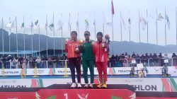 Jawa Timur Raih Emas di Nomor Sprint Distance Putri Triathlon PON XXI 2024