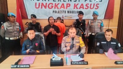 Polresta Magelang Ringkus Seorang Pemuda Pengedar Ganja