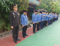 Kapolsek Cikarang Selatan Ikuti Upacara Hari Kesakitan Pancasila Tingkat Kecamatan