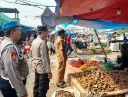 Sambangi Masyarakat, Kapolsek Babelan sampaikan Himbauan