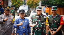 Tinjau Progress pelaksanaan TMMD Ke-122, Pj Wali Kota Bekasi Apresiasi atas Peran TNI dalam pembangunan Wilayah