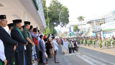 Ribuan Santri padati Alun Alun M Hasibuan dalam Gelaran HSN Tahun 2024