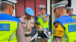 Propam Periksa Kendaraan dan Personel Satlantas Polres Magelang Kota