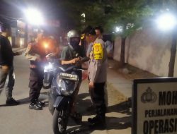 Sasar titik rawan Kriminalitas, Kapolsek Babelan Pimpin Operasi Kejahatan Jalanan dan Patroli