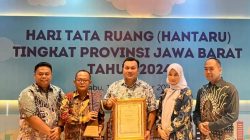 HANTARU Jabar 2024, Pemkot Bekasi Raih Juara 3 Penilaian Kinerja Penyelenggaraan Tata Ruang