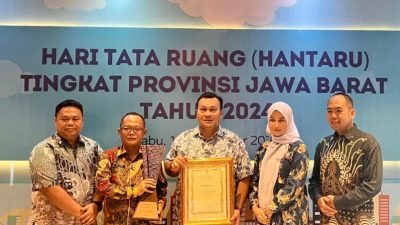 HANTARU Jabar 2024, Pemkot Bekasi Raih Juara 3 Penilaian Kinerja Penyelenggaraan Tata Ruang