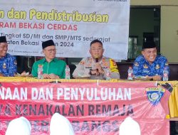 Kunjungi Sekolah, Kapolsek Cikarang Timur Berikan Pembinaan dan Penyuluhan kepada Pelajar