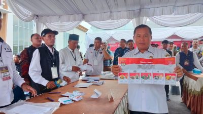 H-7 Pilkada 2024, KPU OKU Selatan Gelar Simulasi Pencoblosan