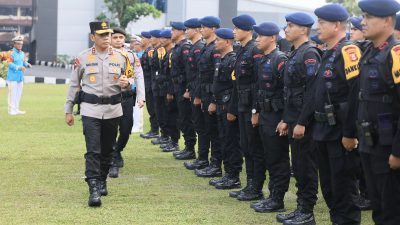 Kawal Tahapan Pungut dan Hitung Suara, Polda Sumsel Siagakan 1471 Personil